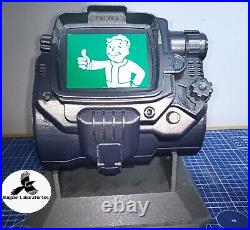 Wearable Fallout Pip Boy 3000 MKIV With Stand Prop Replica 3 4 TV Bare or Painted